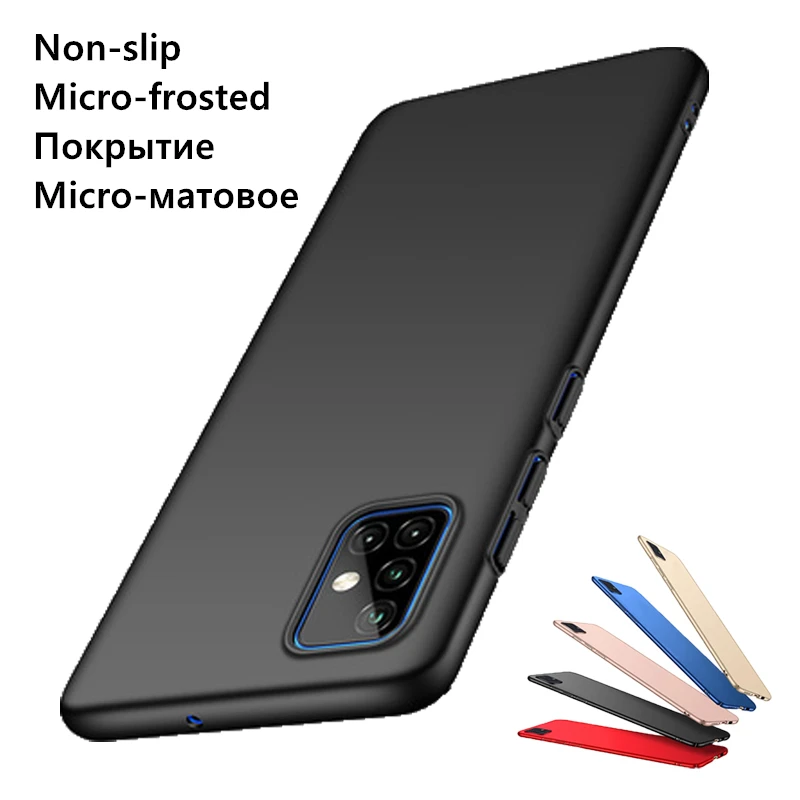 For Samsung Galaxy A41 Case for A51 A71 A81 A91 A10 A20 A30 A40 S10 S20 Ultra Plus Cover Thin PC Back Phone Shell | Мобильные