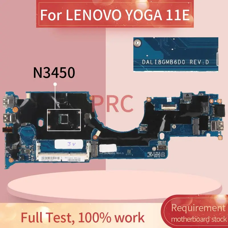 Материнская плата для ноутбука LENOVO YOGA 11E N3450 DALI8GMB6D0 DDR3 | Компьютеры и офис