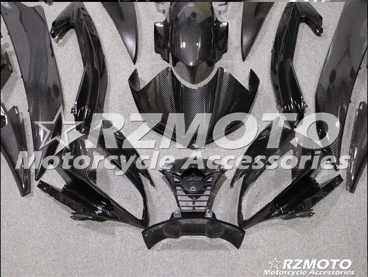 Переводная вода из углеродного волокна мотоциклетный обтекатель abs для YAMAHA YZF-R6 06 07 YZF R6 2006-2007 ACE No. VV4