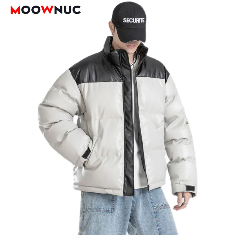 male-jacket-warm-coats-windbreaker-thick-winter-men's-fashion-parkas-2021-windproof-outwear-solid-overcoat-trench-slim-moownuc