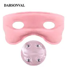 Дарсонваль турмалиновый магнит Спящая маска для глаз Уход за глазами ледяной холодный тепло сжатие синий гель для глаз усталость снятие темного круга