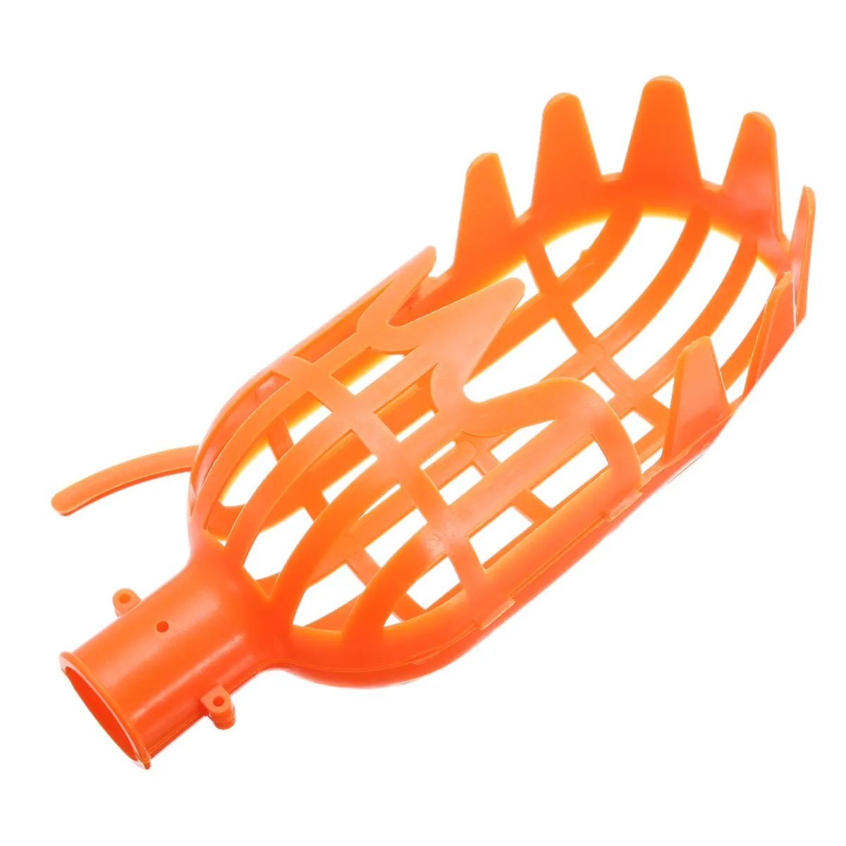Plastic Garden Fruit Picker Catcher Head Fruit Picker Collector Tool Without Pole Manual Outdoor Gardening Picking Hand Tool