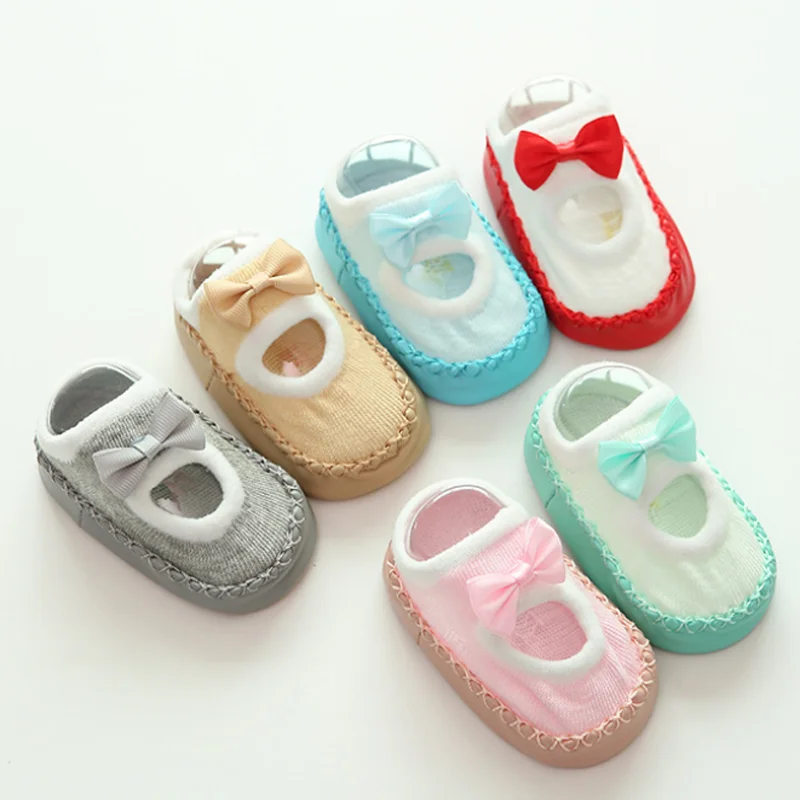 New girls boys baby toddler shoes soft-soled kids foot sock