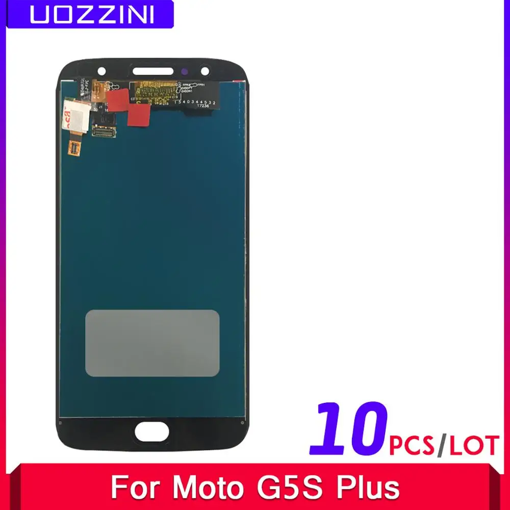 10 шт. ЖК-дисплей для Motorola Moto G5S Plus XT1802 Xt1803 XT1805 Xt1086 100% рабочий ЖК-сенсорный экран