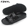 FZNYL Men Sandals 2022 Summer Beach Outdoor Casual Shoes Male Black Indoor Slippers Flip Flops Footwear Big Size Sandalias ► Photo 2/6