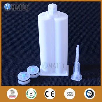 

Free Shipping Two Component Cartridge 1:1 With Ma Static Mixer For 50ml/cc Dispensing Gun