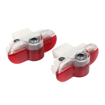 

2X For VW Golf4 Golf 4 MK4 Lavida Touran Caddy Beetle Bora LED Car Door Light 3D Shadow Projector Lamp Decoration Accessories