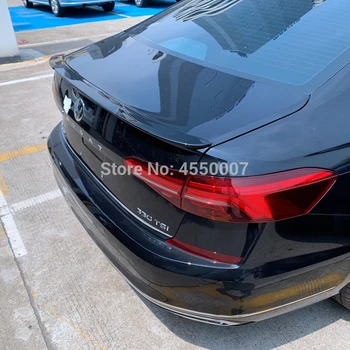 

For 2019 Volkswagen Passat Spoiler High Quality ABS Material Primer Color Rear Trunk Wing Spoiler Car Lip Wing