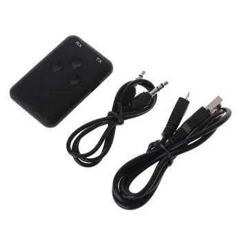 

2019 New 3.5mm Wireless Bluetooth 4.2 Transmitter Receiver 2 in 1 Adapter Stereo for TV Car Speaker Music 28GE