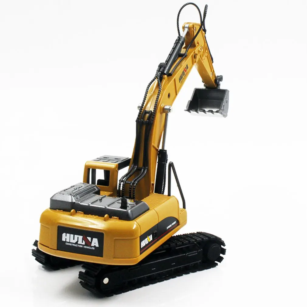 

HUINA TOYS NO.1710 1/50 Alloy Dump Trucks Car Die-Cast Metal Professional Engineering Construction Vehicle Model Kids Toy