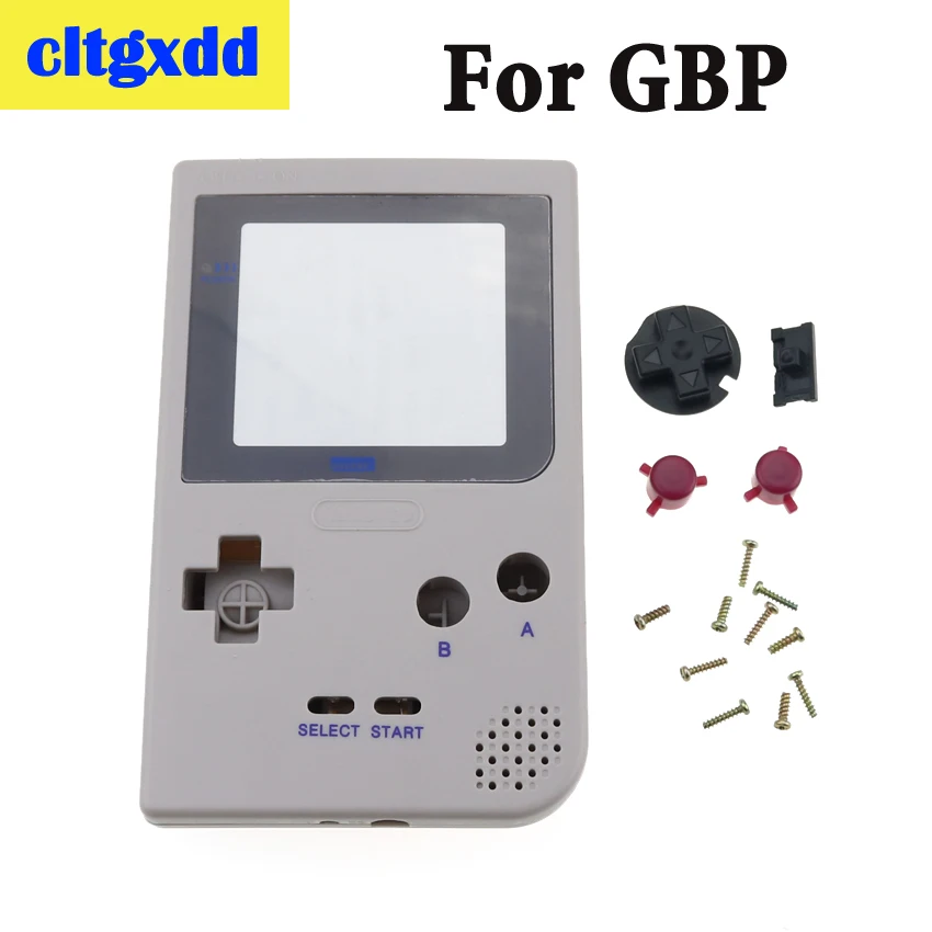 

Full Set classic Housing Shell Case Cover Repairt Parts For Gameboy Pocket GBP Game Console With Buttons Screw Accessories