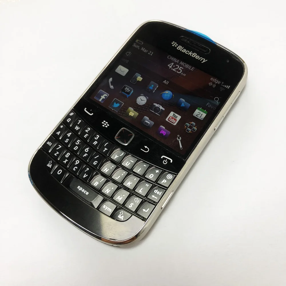 Original BlackBerry Bold Touch 9900 Refurbished Unlocked Mobile Phone 5MP 3G WIFI Bluetooth Smartphone iphone 11 refurbished