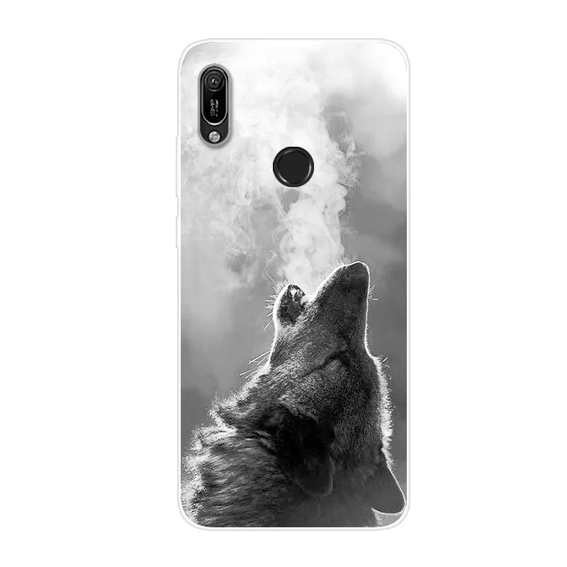 44 Чехол для huawei Y6, мягкий силиконовый защитный чехол с принтом, чехол для huawei Y6, MRD-LX1, MRD-LX1F, Y 6,, 6 лет - Цвет: 44