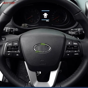 

For Hyundai is35 2018 2019 Cruise Modification Interior Trim Installation Highly Compatible Steering Wheel Button Accessories