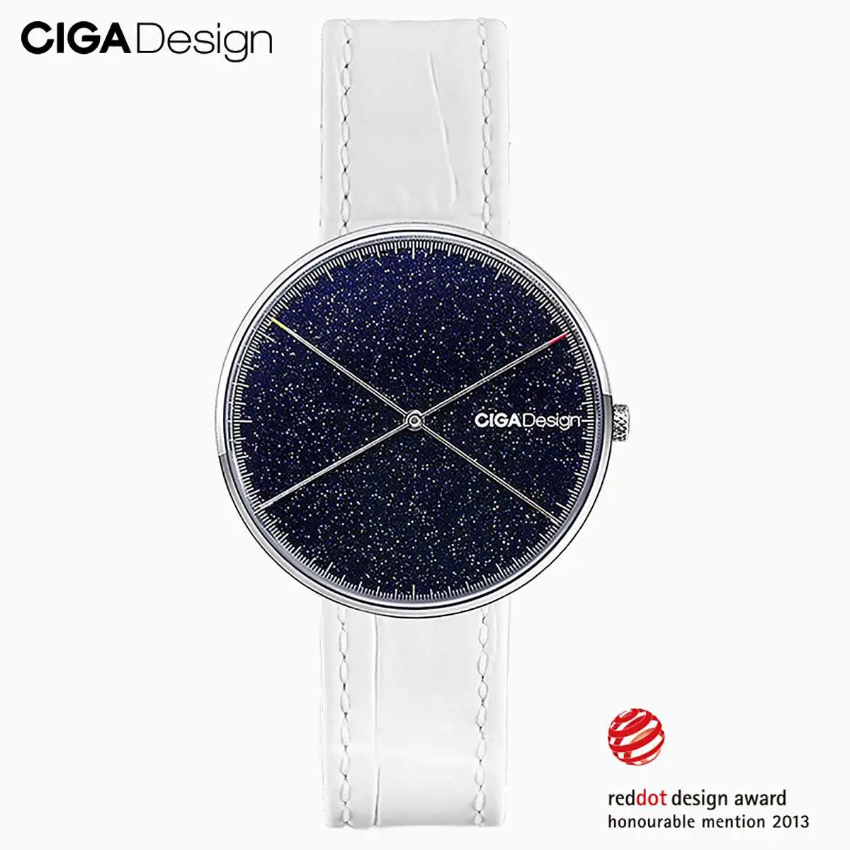 CIGA дизайн CIGA кварцевые часы Звезда часы Женские Простые Модные женские часы Wins Red Dot дизайн награда X серия - Цвет: Color 1