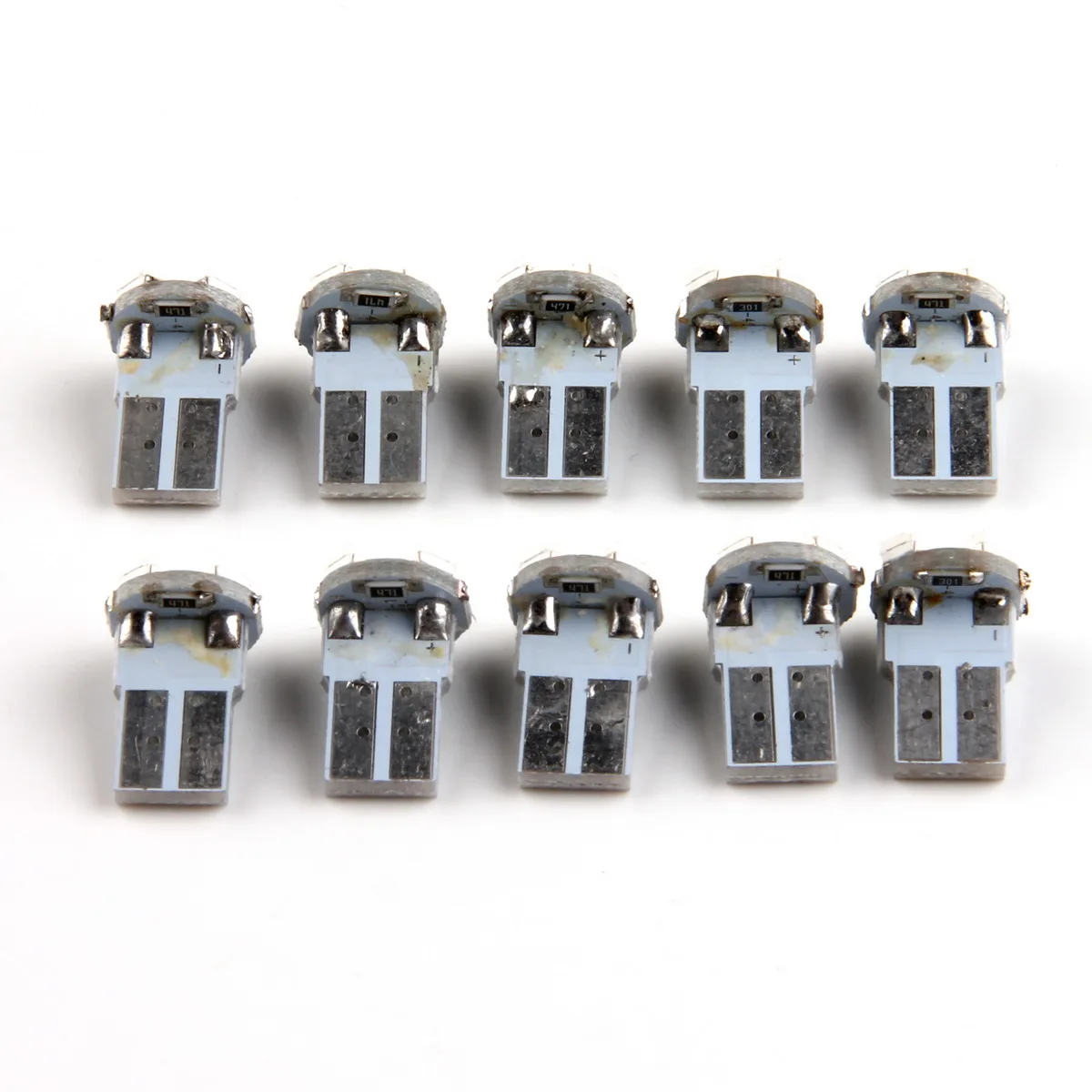 POSSBAY T10 4/5 SMD СВЕТОДИОДНЫЙ 5050/1210 12 В белый свет светодиодная лампа с клиновидным