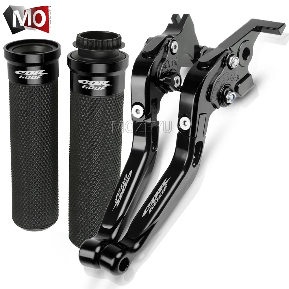 Для Honda CBR 600 CBR600 F2 F3 F4 F4i/CBR F4i Sport/F CBR600F 2001-2007 Рычаги Тормозная система сцепления для мотоцикла ручки - Цвет: Black