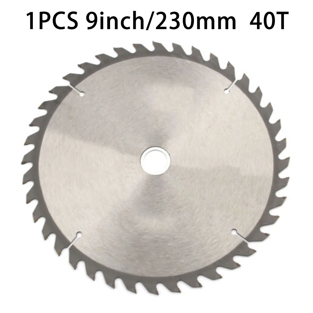 1pc Circular Saw Blade 9 Inch 230mm 40 Teeth Carbide Alloy Cutting Disc ...