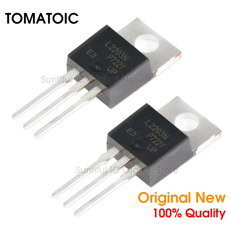 5 шт. IRL2203NPBF TO220 IRL2203N L2203N TO-220 N-Channel MOSFET 30В 116A | Электроника