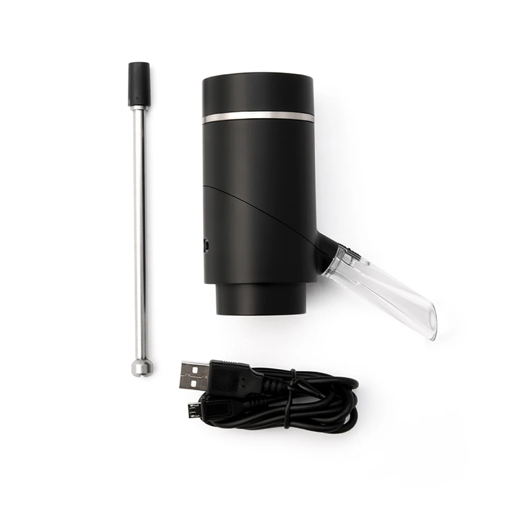 Aerador Decantador de Vinho Tinto com carregamento USB Profissional – Uareliffe™ (Original) Hc1d9309cd54543b7b612acbb9c34738aD