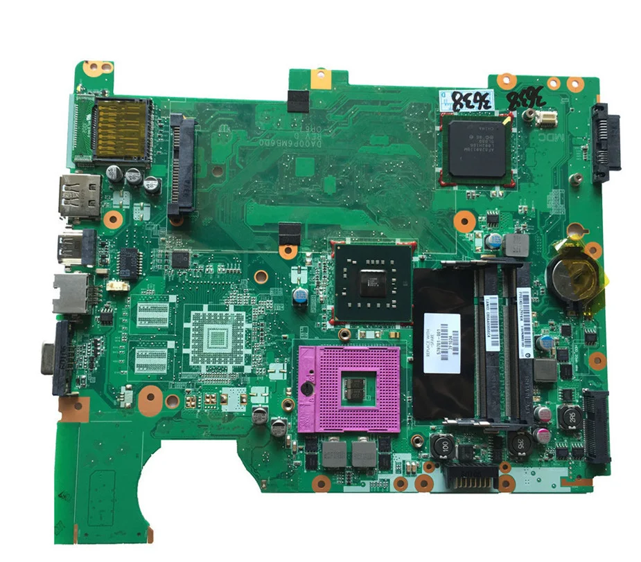 

Excellent For HP CQ71 G71 578701-001 laptop motherboard mainboard DA00P6MB6D0 GM45 DDR2 100% working
