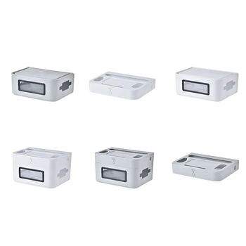 

Wireless Wifi Router Storage Box Separate Wall Hanging Shelf for Router Cable Organizer Power Charger Storage Organizer Rack