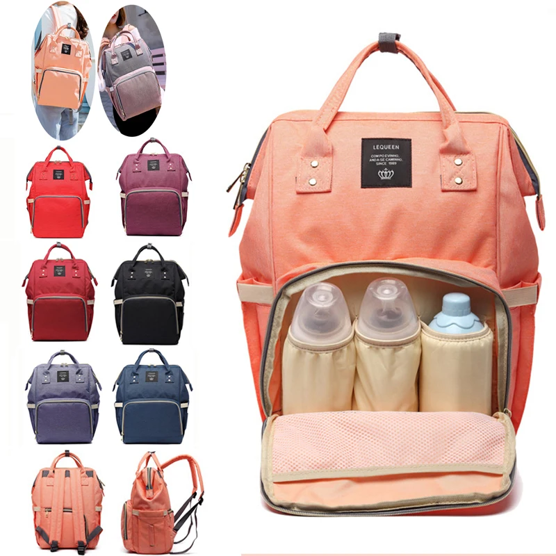 Mumie Mutterschaft Windel Tasche Kinderwagen bolsa Große Kapazität Baby Reise Rucksack Mama Pflege Tasche Baby Pflege Ändern Windel Tasche