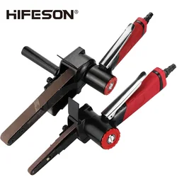 HIFESON – ponceuse à Air industriel 10S, ponceuse à bande, outil de polissage pneumatique, rectifieuse d'angle, 10x330mm/20x520mm 