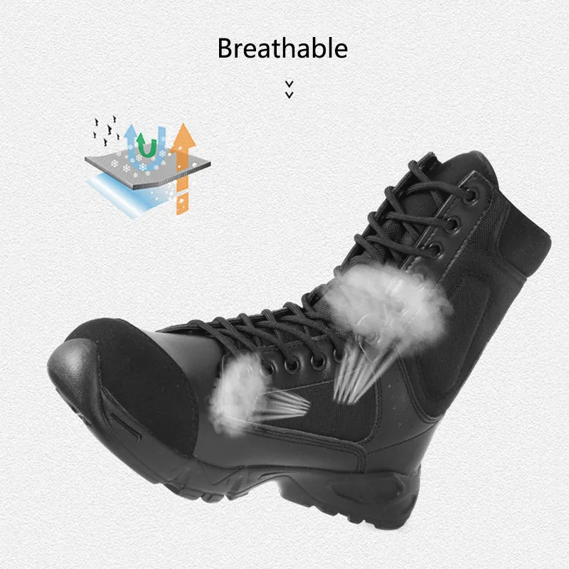 Мужские уличные военные тактические армейские ботинки; нескользящая износостойкая дышащая термостойкая обувь; спортивные ботинки для альпинизма