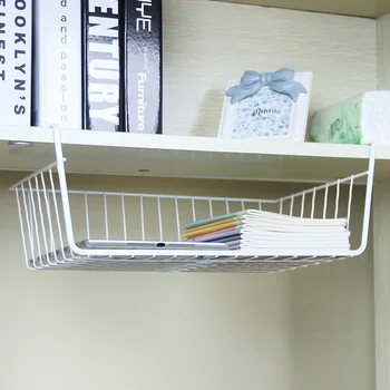 

New Organiser Organizer Cabinet Shelf Basket Wire Rack Storage Kitchen Under