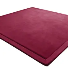 Детский игровой коврик 2 см, толстое детское ползающее детское плюшевое бархатное одеяло, подушка для ковра