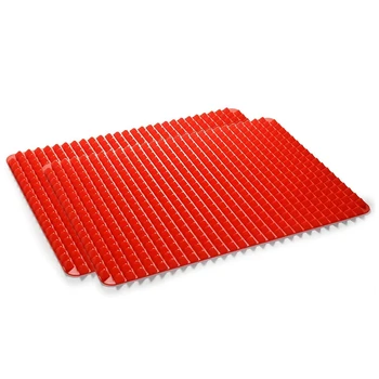 

2PCS Silicone Baking Mat, Cooking Pan Oven Tray, Baking Tray, Pastry Mat 40.5 x 29cm