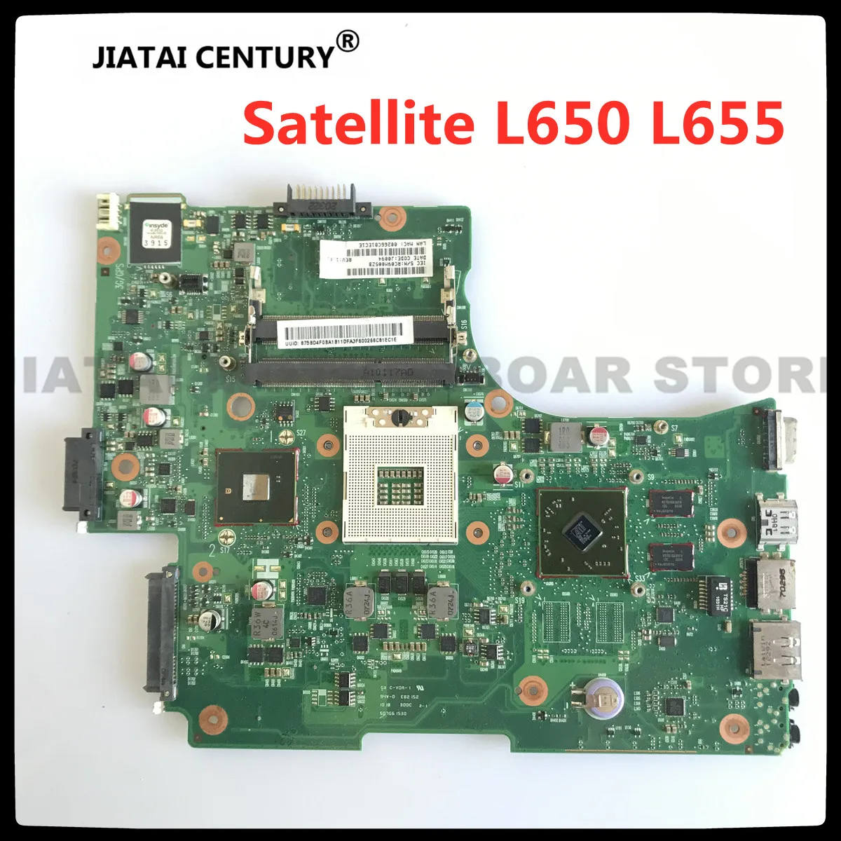 Материнская плата для ноутбука Toshiba Satellite L650 L655 V000218130 V000218140 V000218030 с HM55 DDR3 HD4500 100%
