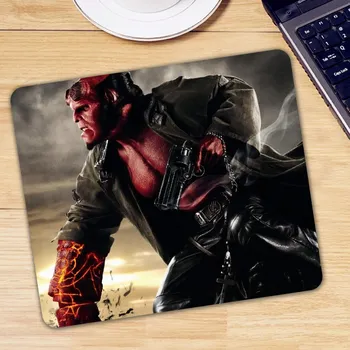 

Movie Hellboy Gaming Mouse Pad Mause Mat Keyboard Table Mat Desk Mat for Notebook Laptop Gamer Mousepad Drop Ship