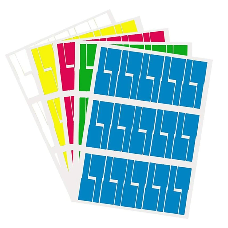 

750Pcs Cable Label Sticker Waterproof Wire Network Electrical Cable Labels Cord Tag Marker Print Stickers Organizer