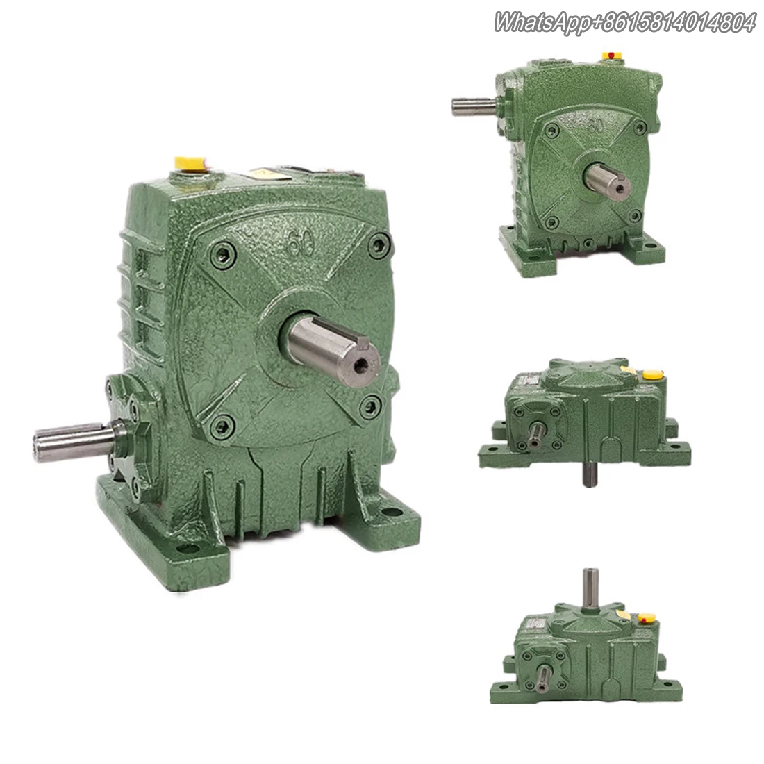 1pc Reduction gear WPA/WPX/WPO turbine/worm gear reducer small iron housing with motor gear WPS household vertical reducer 220V