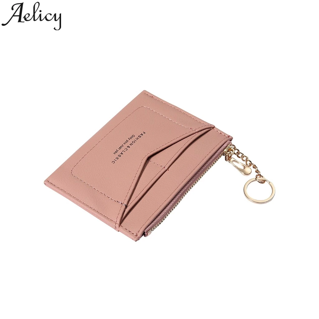Aelicy Coin Purse Credit Card Holder New Creative Fresh Custom Multi-Card Mini Wallets Woman Short Ladies | Багаж и сумки
