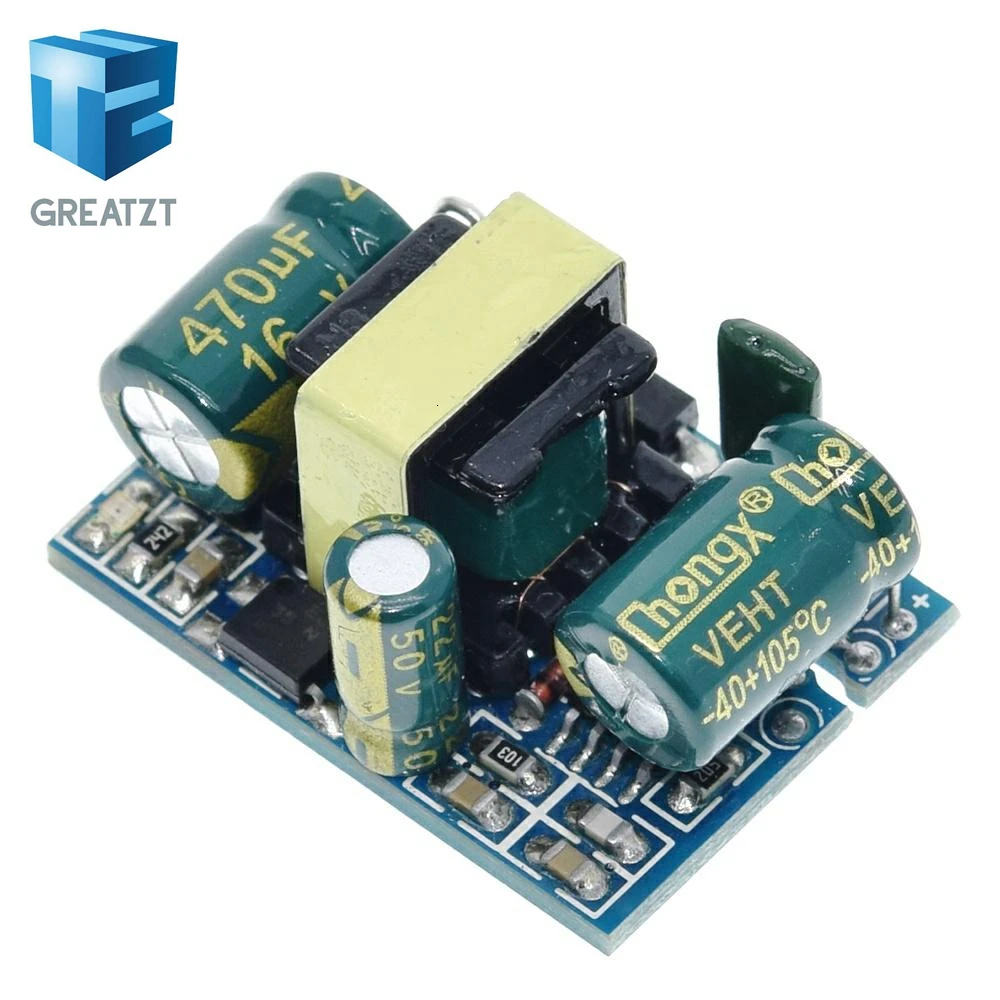 GREATZT AC DC 12V 450mA 5W блок питания понижающий преобразователь модуль для arduino DIY