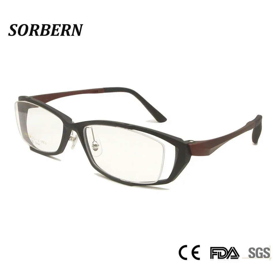 SORBERN Sports Optical Frames Male Prescription Eyeglasses Ultem Light
