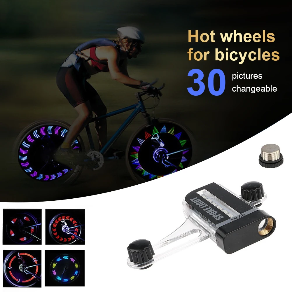 Велосипедный декоративный светильник светодиодный MTB велосипедный для шин
