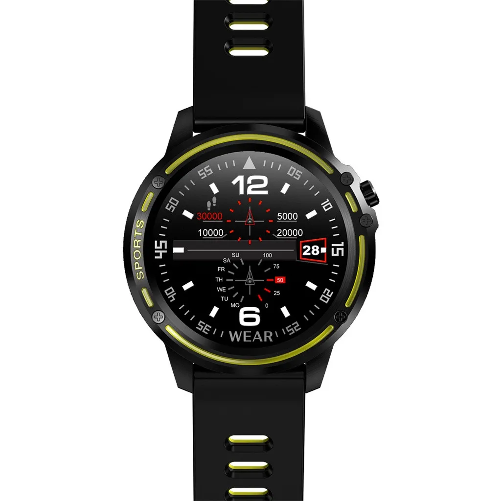 L8 Смарт часы для мужчин IP68 водонепроницаемый Reloj Hombre режим SmartWatch с ЭКГ PPG кровяное давление сердечного ритма фитнес часы# H35