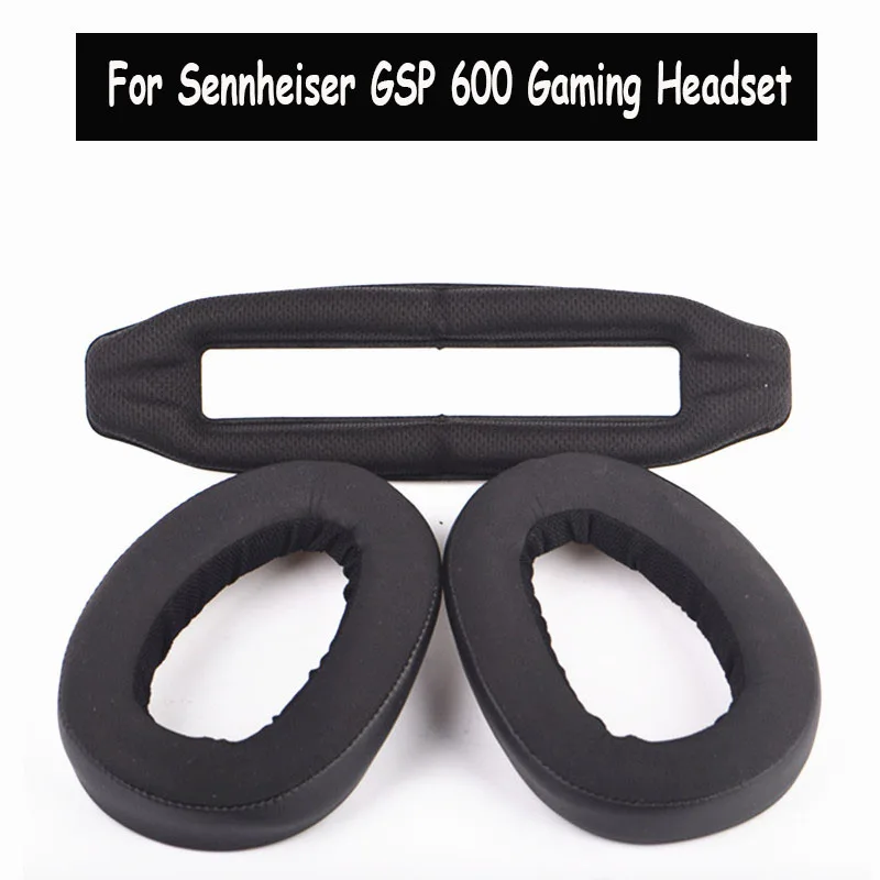 Headphone Replacement Earpads Ear Pads Ear Cushions Cover for Sennheiser GSP 600 GSP600 Gaming Headset Foam Cushions Cover