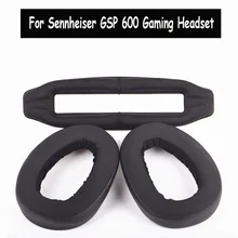 Headphone Replacement Earpads Ear Pads Ear Cushions Cover for Sennheiser GSP 600 GSP600 Gaming Headset Foam Cushions Cover