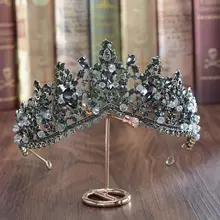 Hg796 браслет ручной работы из бисера невесты головной убор изысканный сплав ручной работы алмаз Корона студия свадебное платье аксессуары для волос Amoy