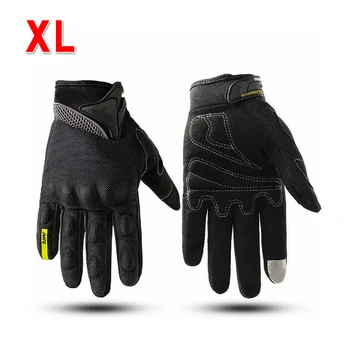 

Anti-drop Gloves Microfiber Motorcycle 1 Pair Slip resistant Full Finger Unisex