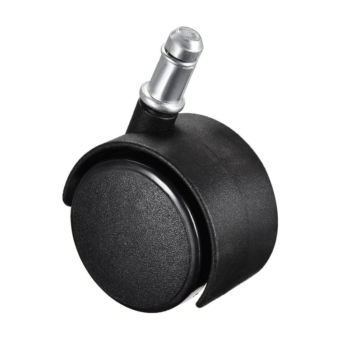 

uxcell 1/2/5/10pcs Swivel Casters Nylon Twin Wheel 2inch Universal 11mmx22mm Stem Caster Black Protecting the Floors
