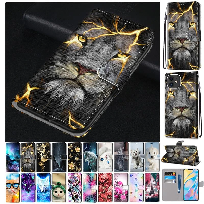 Leather Case For Xiaomi Poco X3 Nfc M3 Case Flip Book Wallet Phone Cover  For Redmi 9t 9 Power Note 9 4g 5g Note9t Anime Cute Bag - Mobile Phone  Cases & Covers - AliExpress