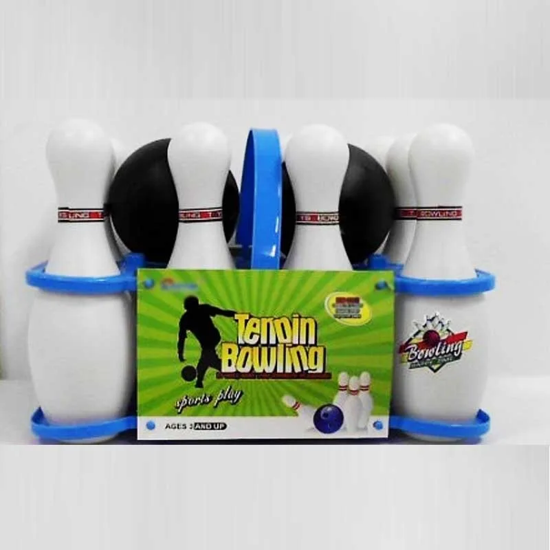 

White for Children Bowling Toy Sets Indoor Sports Sports Casual Children Toy Bowling Ball