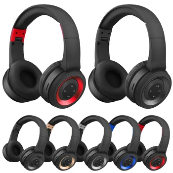 

Fold Adjustable Wireless Bluetooth Headphone Voice Command Noise Cancelling Headset With Mic Universal For Phone Tablet