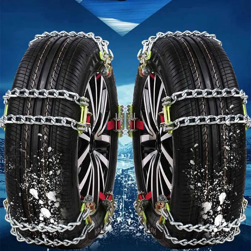 1 шт. автомобильная шина цепь для снега из нержавеющей стали противоскользящая цепь аварийная дорожная спасательная шина цепь для внедорожника пикапа автомобильные аксессуары